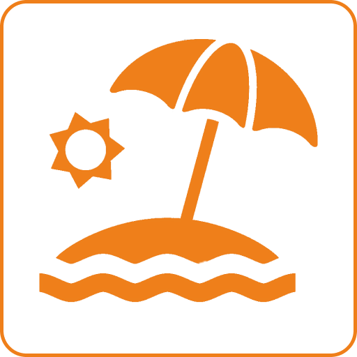 250 м до пляжа