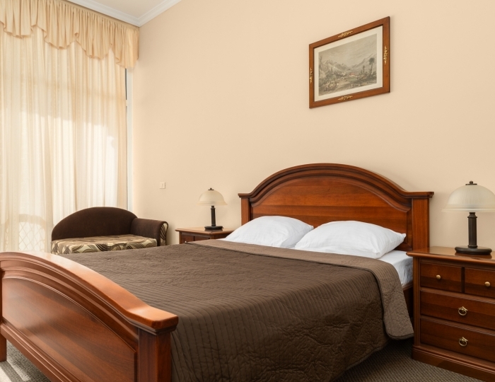 Комфорт 2-местный DBL корпус 3 - Санаторий «Зеленый Гай» РЖД-Здоровье