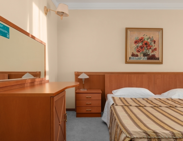 Полулюкс 2-местный 2-комнатный  DBL корпус 1,2 - Санаторий «Зеленый Гай» РЖД-Здоровье