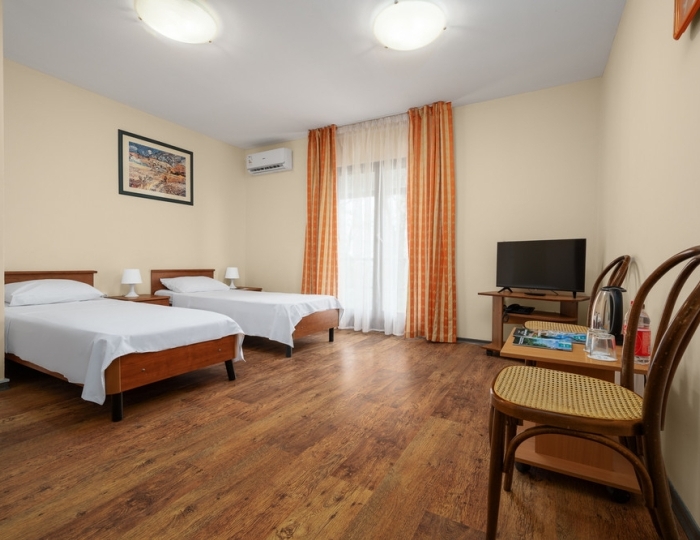 Эконом 2-местный 1 категории DBL корпус 5,6 - Санаторий «Зеленый Гай» РЖД-Здоровье