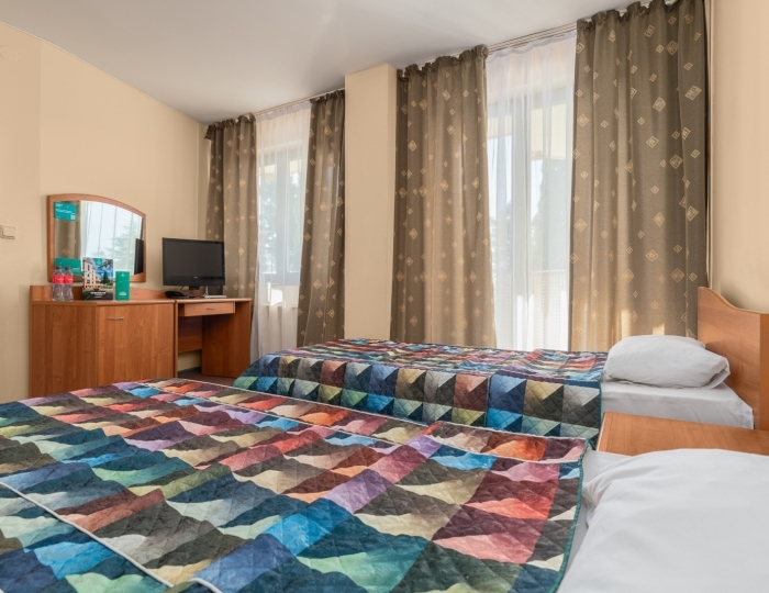 Эконом 2-местный TWN вид на дорогу - Санаторий «Зеленый Гай» РЖД-Здоровье