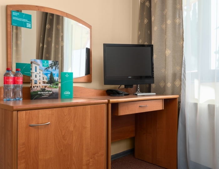 Эконом 2-местный TWN вид на дорогу - Санаторий «Зеленый Гай» РЖД-Здоровье