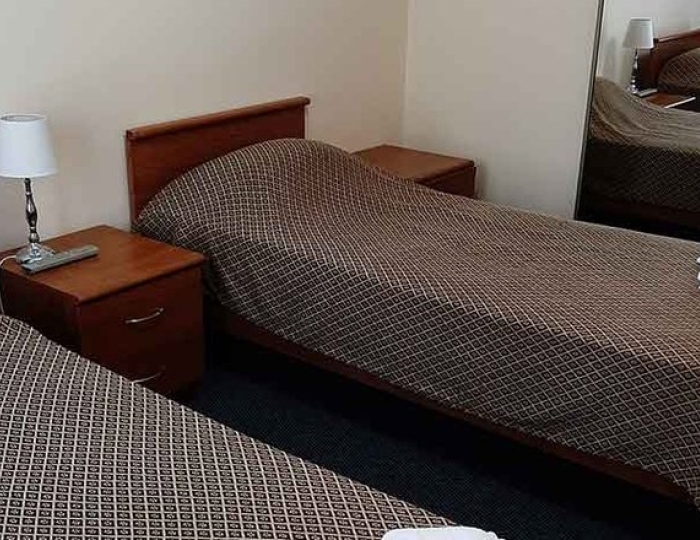 Эконом 2-местный TWN вид на дорогу - Санаторий «Зеленый Гай» РЖД-Здоровье